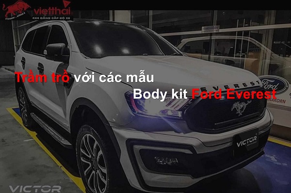 Trầm trồ với Ford Everest độ body kit Thái Lan